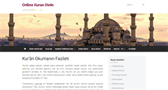 Desktop Screenshot of onlinekurandinle.com